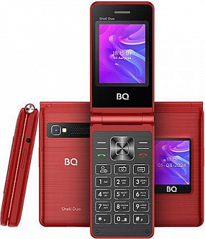BQ 2412 Shell Duo Red Телефон мобильный