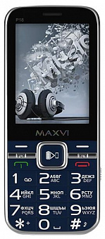 MAXVI P18 Blue Телефон мобильный