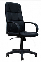 ЯрКресло Кресло Кр59 ТГ ПЛАСТ ЭКО1 (экокожа черная) Кресло компьютерное