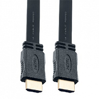 PERFEO (H1301) HDMI A вилка - HDMI A вилка VER.1.4 плоский 1м Кабель HDMI