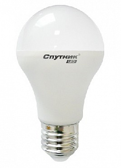 СПУТНИК LED A60 - 10W (220V*3000K*E27) Лампа светодиодная