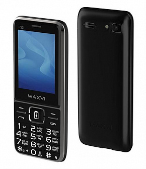 MAXVI P22 Black Телефон мобильный