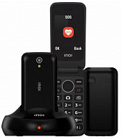 INOI 247B Black с док-станцией (2 SIM) Телефон мобильный