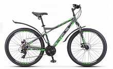 STELS Navigator-710 MD 27.5" V020*LU093864*LU085137* 16" Антрацитовый/зелёный/чёрный Велосипед