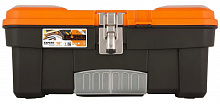 BLOCKER BR3930ЧРОР 16 с металлическим замком черный/оранжевый Ящик для инструментов
