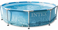 INTEX Бассейн каркасный 3.05 m x 76 cm + фильтр-насос INTEX ( Арт. 28208NP) Бассейн каркасный
