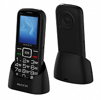 MAXVI B21ds Black Телефон мобильный
