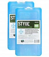 STVOL SAC02_2 пластиковый, 600 гр/мин темп. поддержания 8,4ч 2шт Аккумулятор холода