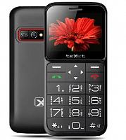 TEXET TM-B226 BLACK-RED (2 SIM) Телефон мобильный
