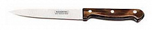 TRAMONTINA И7813 Нож для мяса Polywood 15см в блистере коричневый 21139/196 Нож