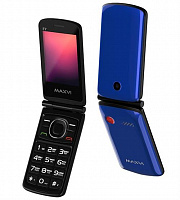 MAXVI E7 Blue Телефон мобильный