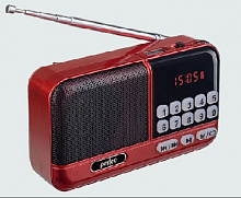 PERFEO (PF_B4058) ASPEN, красный Радиоприемник