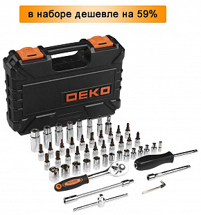 DEKO TZ53 (53 шт.) 065-0211 Набор инструментов для авто