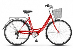 STELS Navigator-395 28" Z010*LU089103*LU079399 *20" Красный+корзина Велосипед