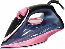HYUNDAI H-SI01623 2400Вт черный/розовый Утюг
