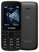 DIGMA Linx A250 128Mb Black Телефон мобильный