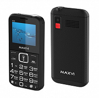 MAXVI B200 Black Телефон мобильный