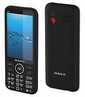 MAXVI B35 Black Телефон мобильный