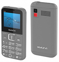 MAXVI B200 Grey Телефон мобильный