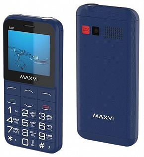 MAXVI B231 Blue Телефон мобильный