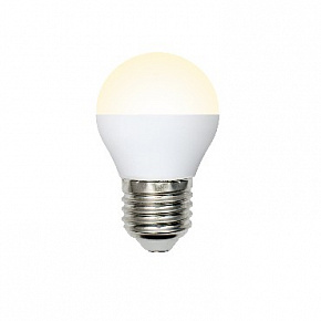 VOLPE (UL-00003823) LED-G45-7W/WW/E27/FR/NR Теплый белый свет 3000K Лампа светодиодная