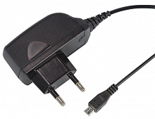 REXANT (16-0269) Сетевое зарядное устройство microUSB 220 В (СЗУ) (5 V, 1000 mA) шнур 1 м черное REXANT Сетевое зарядное устройство