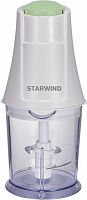 STARWIND Измельчитель электрический SCP1010 0.36л. 250Вт белый/зеленый