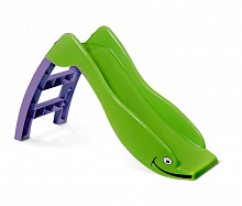 SHEFFILTON KIDS Дельфин 307 зеленый/фиолетовый пластик 164981 Игровая горка