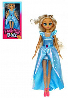 ИГРОЛЕНД 267-911 Кукла Fashion doll, 29см, PVC, полиэстер, 20х31х5см, 8 диз. Игрушка