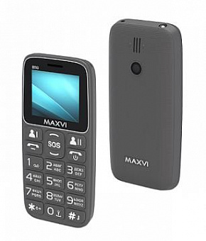 MAXVI B110 Grey Телефон мобильный