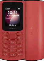 NOKIA 106 TA-1564 Red (1GF019BPB1C01) Телефон мобильный