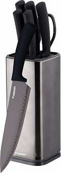 FUSION SKSS6103, silver Набор кухонных ножей