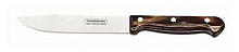 TRAMONTINA И7943 Нож для мяса Polywood 15см в блистере коричневый 21126/196 Нож