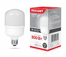REXANT (604-149) 30 ВТ E27 С ПЕРЕХОДНИКОМ НА E40 2850 ЛМ 4000 K Лампа светодиодная
