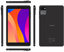 DIGMA Optima 8305C 4G SC9863A (1.6) 8C RAM3Gb ROM32Gb 8 IPS 1280x800 3G Android 12 черный 5Mpix 2Mpix BT GPS WiFi Touch microSD 128Gb 4000mAh