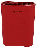 ZEIDAN Z-11092-01 красная Подставка для ножей