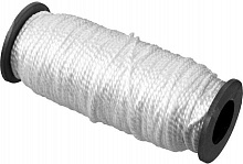 СИБИН 2.0 мм, 50 м, 45 кгс, крученый, катушка, капроновый шнур (50527) Шнур кручёный