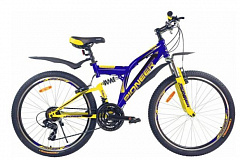 PIONEER COMFORT 26"/19" darkblue-yellow-black Велосипед
