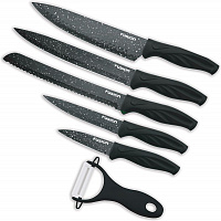 FUSION SKP6001, black Набор кухонных ножей