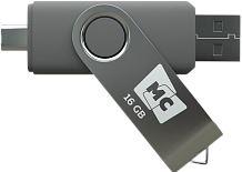 MORE CHOICE (4620202559036) USB 16GB 2.0 Type-C МФ16а Silver