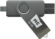 MORE CHOICE (4620202559067) USB 32GB 2.0 Type-C МФ32а Silver