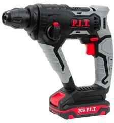 P.I.T. Перфоратор SDS-Plus аккум. PBH20H-18A/1 (20В, 1,4Дж, 2реж, макс Ø18мм, 1акб 2Ач, ЗУ, кейс)