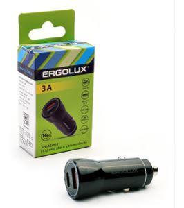 ERGOLUX (15106) ELX-CA01-C02 Черный АЗУ