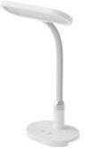 ULTRAFLASH (15720) UF-804 C01 белый (Led св-к настольный, овал,12Вт, 3 ур. яркости, ССТ) Лампа настольная