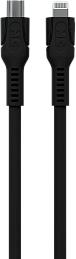 MORE CHOICE (4620202553652) K65ia USB 3.0A PD 27W для Lightning ng 8-pin Type-C - 1м , черный Кабель