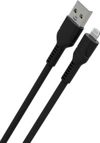 MORE CHOICE (4620202553294) K65i 2м USB 2.4A для Lightning , черный Кабель