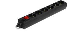 SVEN OPTIMA 5.0 м (6 розеток с защитными шторками, черный, цветная коробка) Сетевой фильтр