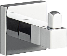 GFMARK 84114 Крючок одинарный, на квадратном основании, цвет ХРОМ