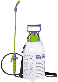 PALISAD Опрыскиватель 7 л, ручной, насосом, шлангом, разбрызгивателем 64750 Опрыскиватель