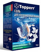 TOPPERR 3318 Соль для ПММ таблетированная, 750 г (T) соль